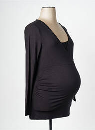 Tricou / top maternitate negru NOPPIES femme