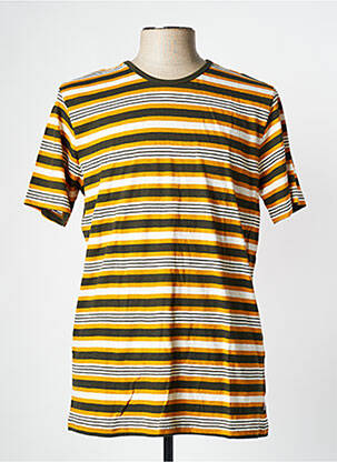 Tricou verde KNOWLEDGE COTTON APPAREL bărbat