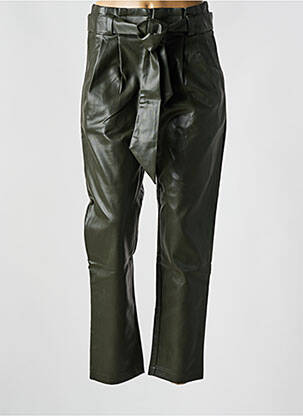 Pantalon drept verde GRACE & MILA femeie