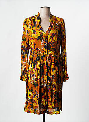 Rochie scurtă galben LA PETITE FRANCAISE femeie