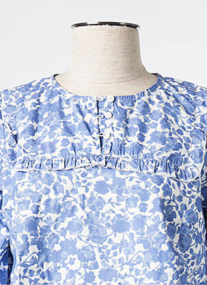 Top albastru MSCH COPENHAGEN femeie