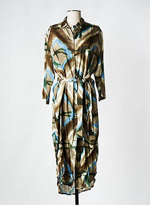 Rochie lungă maro PLEASE femeie