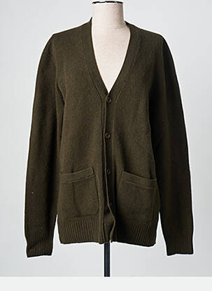 Vestă cu mâneci lungi kaki HARTFORD bărbat