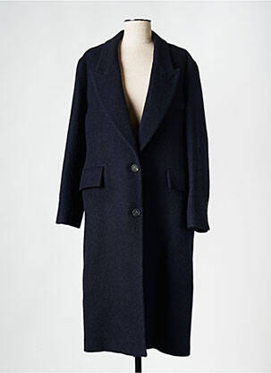 Palton lung albastru MARGAUX LONNBERG femeie