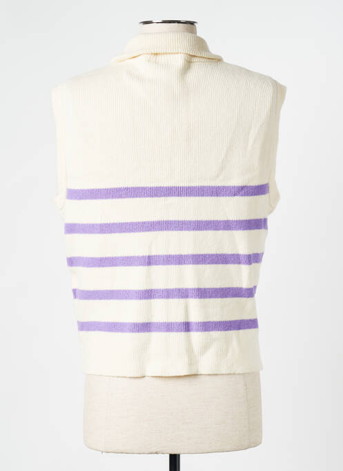 Vestă fără mâneci bej VILA femeie