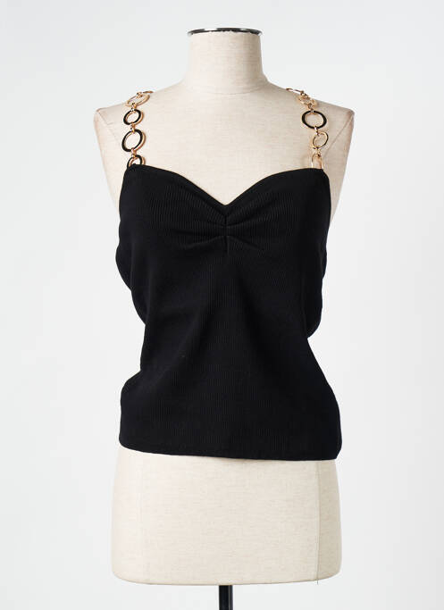 Top negru MUSIER femeie