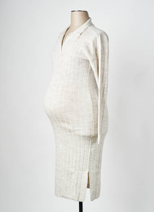 Rochie de maternitate alb SUPERMOM femeie