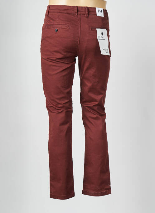Pantalon chino maro SELECTED bărbat