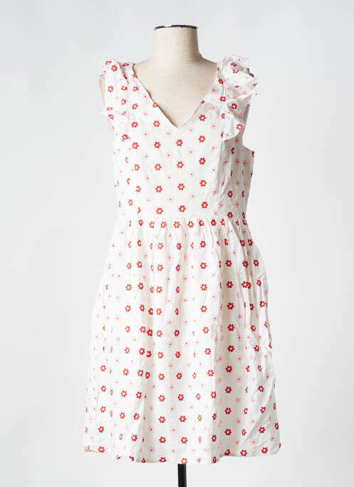 Rochie scurtă alb MOLLY BRACKEN femeie