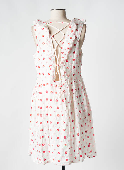 Rochie scurtă alb MOLLY BRACKEN femeie