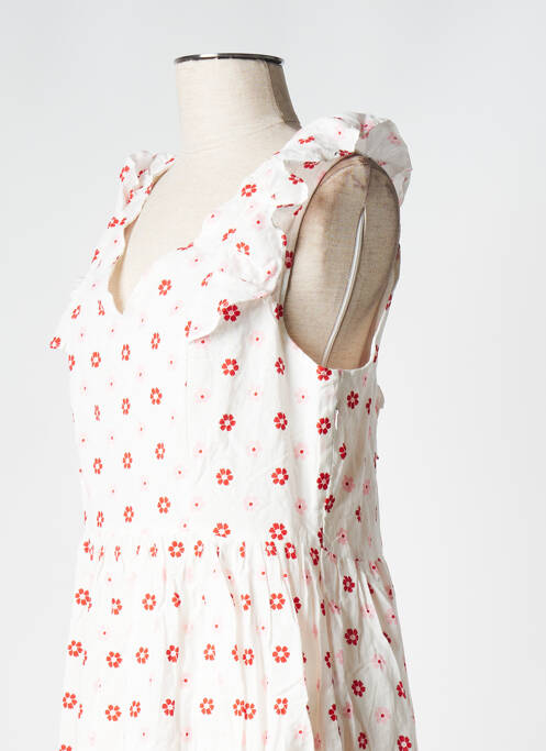 Rochie scurtă alb MOLLY BRACKEN femeie