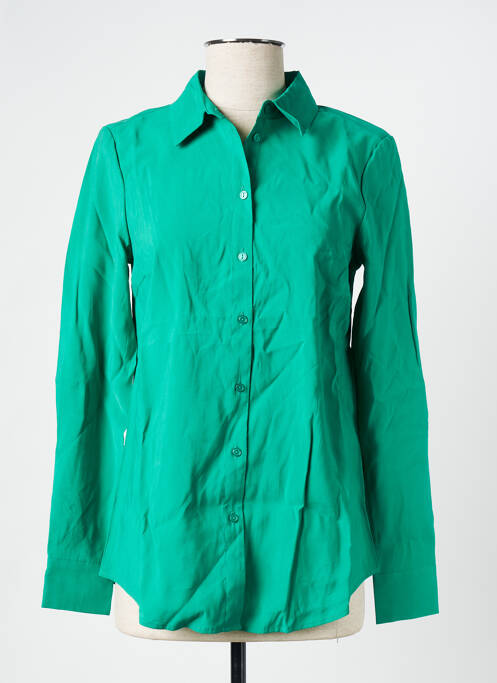 Cămașă verde PIECES femeie