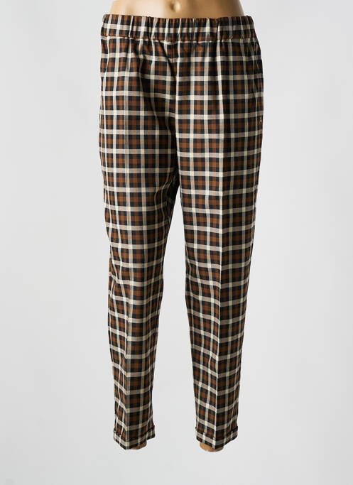 Pantalon drept maro PENNYBLACK femeie