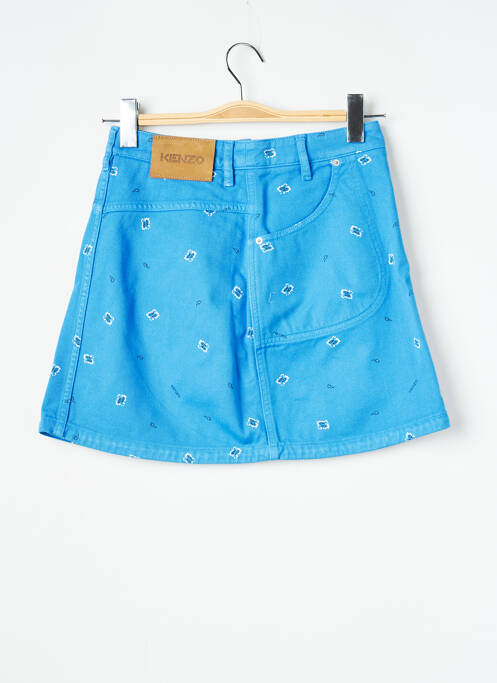 Fustă scurtă albastru KENZO femeie