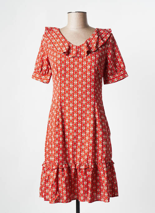 Rochie midi portocaliu MOLLY BRACKEN femeie