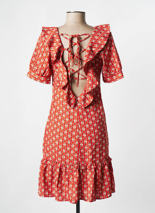 Rochie midi portocaliu MOLLY BRACKEN femeie