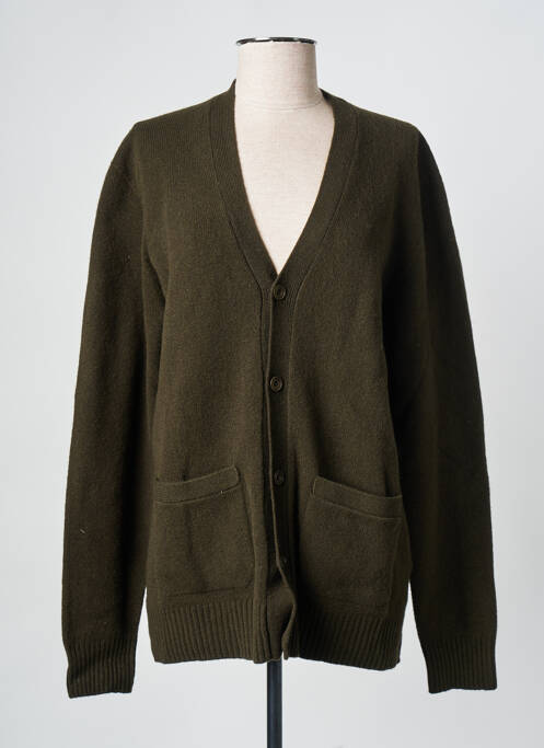 Vestă cu mâneci lungi kaki HARTFORD bărbat