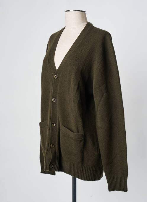 Vestă cu mâneci lungi kaki HARTFORD bărbat