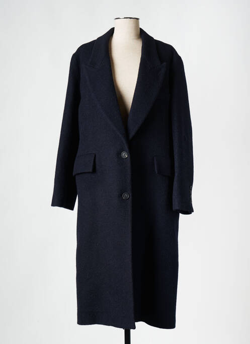 Palton lung albastru MARGAUX LONNBERG femeie