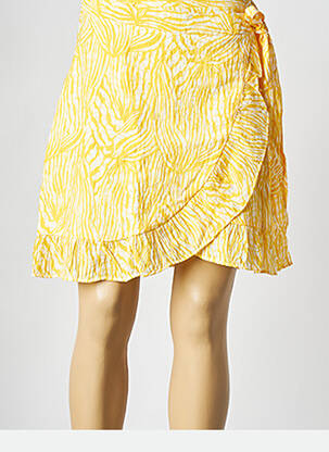 Fustă scurtă portocaliu VILA femeie