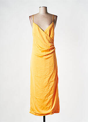 Rochie midi portocaliu RECC femeie