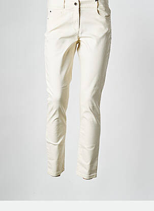 Pantalon slim alb PENNYBLACK femeie