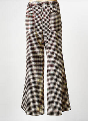 Pantalon drept maro MAT FASHION femeie