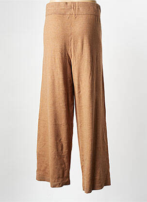 Pantalon larg maro EVOKED VILA femeie