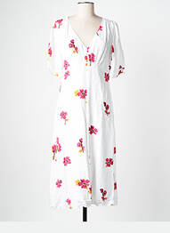 Rochie midi alb PAUL SMITH femeie
