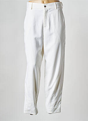 Pantalon drept alb MARGAUX LONNBERG femeie