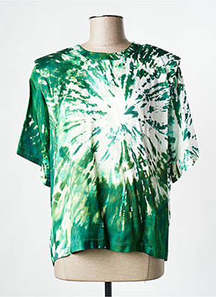 Top verde LA PETITE FRANCAISE femeie