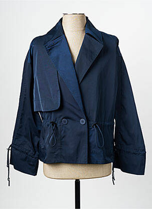 Trench albastru TWINSET femeie