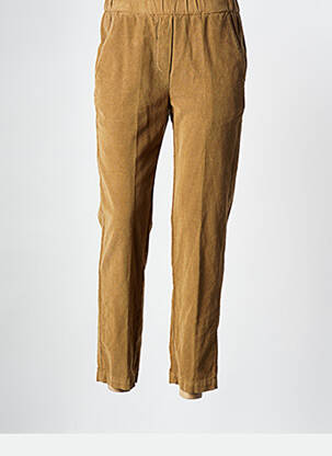 Pantalon drept galben DIEGA femeie