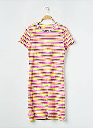 Rochie scurtă roz GUESS fată