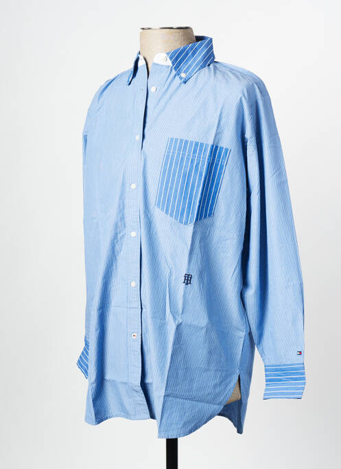 Cămașă albastru TOMMY HILFIGER femeie