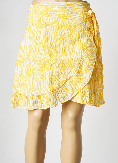 Fustă scurtă portocaliu VILA femeie