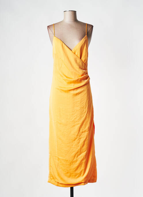 Rochie midi portocaliu RECC femeie