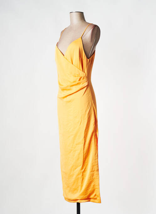 Rochie midi portocaliu RECC femeie