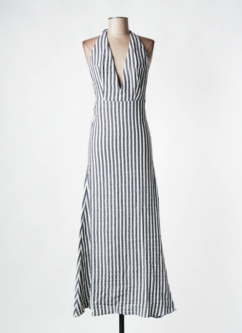 Rochie lungă albastru MUSIER femeie