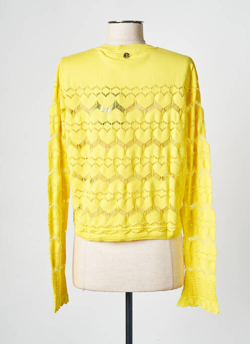 Vestă cu mâneci lungi galben TWINSET femeie