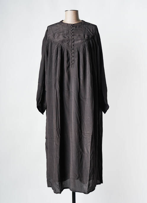 Rochie midi gri BELLE PIÈCE femeie