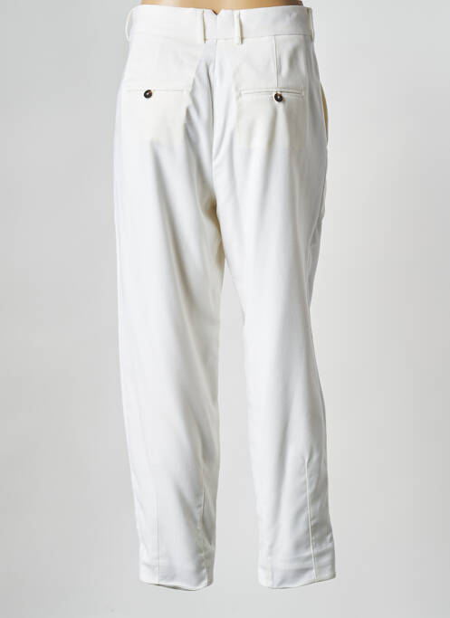 Pantalon drept alb MARGAUX LONNBERG femeie