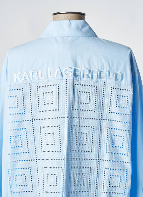 Cămașă albastru KARL LAGERFELD femeie