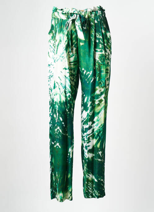 Pantalon drept verde LA PETITE FRANCAISE femeie