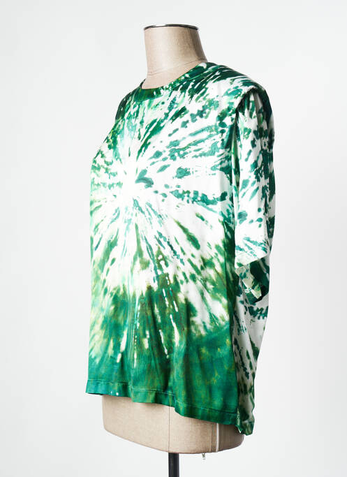 Top verde LA PETITE FRANCAISE femeie