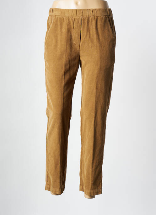 Pantalon drept galben DIEGA femeie