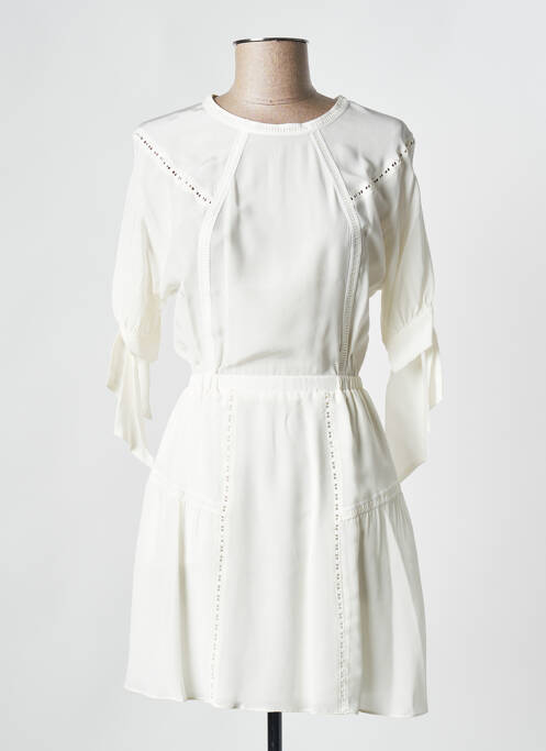 Rochie scurtă alb THE KOOPLES femeie