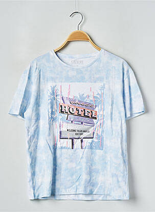 Tricou albastru GUESS fată