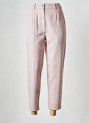 Pantalon trei sferturi roz SESSUN femeie