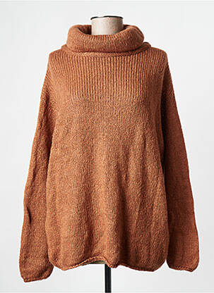 Pulover maro MAT FASHION femeie